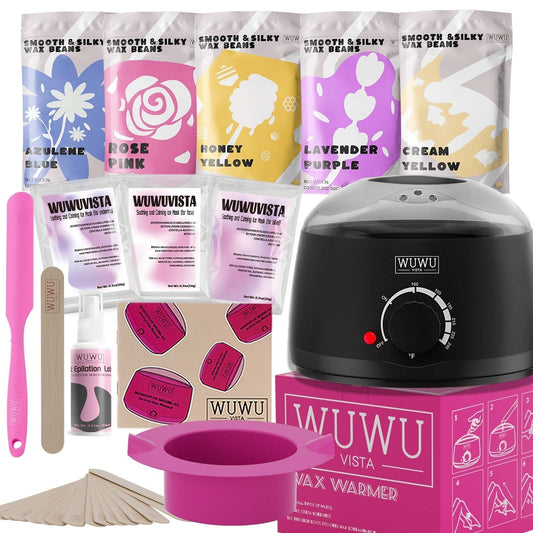 23 Items Professional Hair Remover Wax Kit - waxinity®