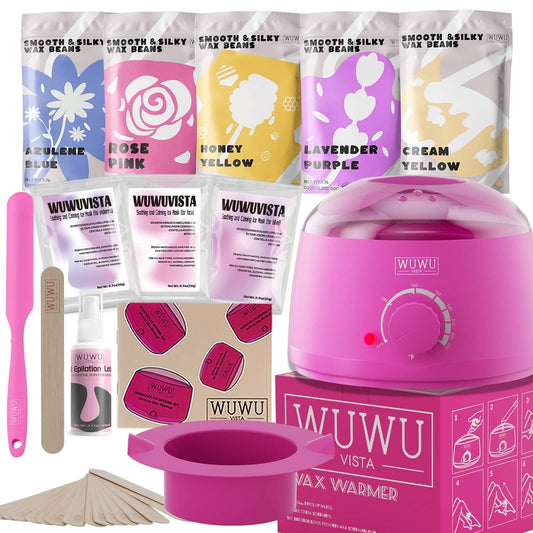 23 Items Professional Hair Remover Wax Kit - waxinity®