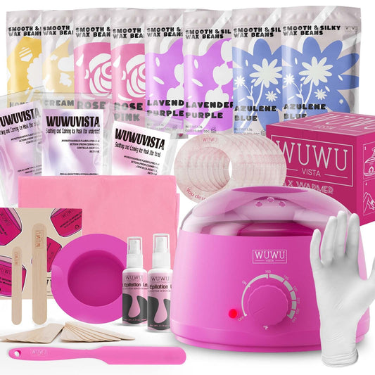 69 Items Professional Hair Remover Wax Kit - waxinity®
